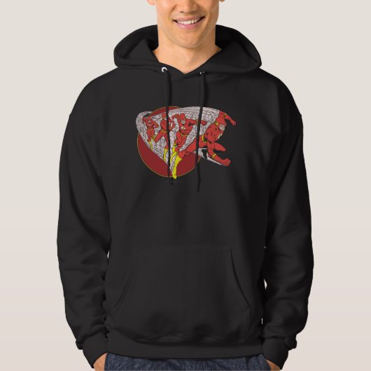 Flash in beweging hoodie (Voorkant)