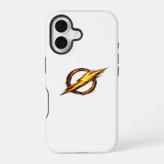 Flash inspired logo iPhone 16 hoesje