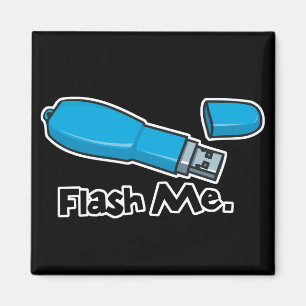 flash me flash drive ontwerp magneet
