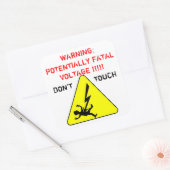 Flash Protection-Sticker Vierkante Sticker (Envelop)