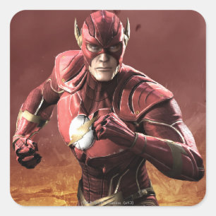 Flash Vierkante Sticker