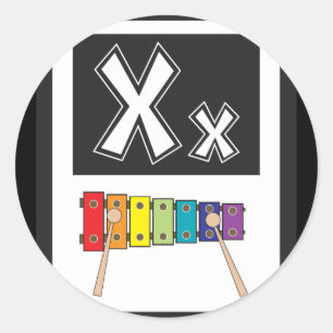 FlashCardX Ronde Sticker