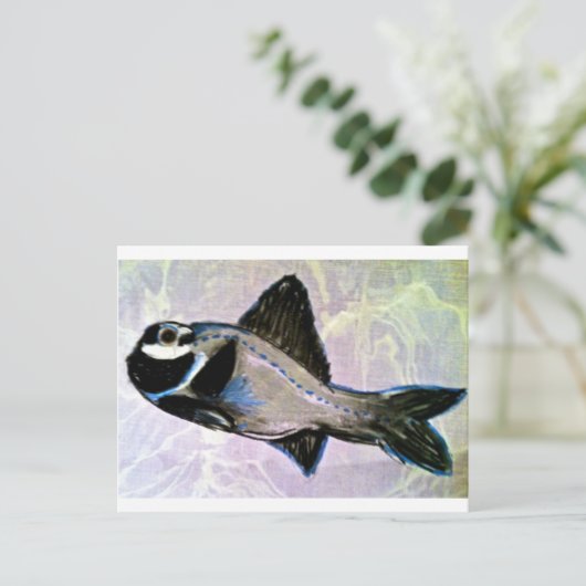 Flashlight Fish Briefkaart (Staand voorkant)
