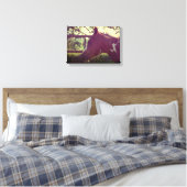 Flashy Grunge Canvas Afdruk (Insitu (Slaapkamer))