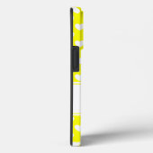 Flashy Lemon Yellow iPhone Hoesje met Jouw naam (Achterkant / Rechts)