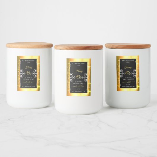 Flashy Or éblouissant Produit Diamants Étiquette N (Bouteilles)