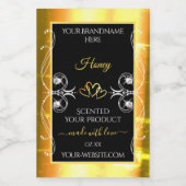 Flashy Or éblouissant Produit Diamants Étiquette N (Étiquettes simples)