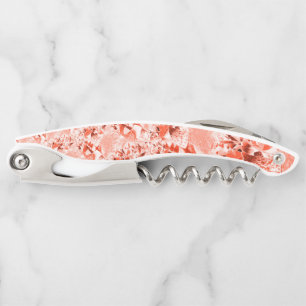 Flashy-zalm rood met wat helder en verdraaid kurkentrekker