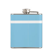 Flask Bridesmaid Gift aqua Wedding Personalized Heupfles (Achterkant)