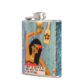 Flask-I bedoelde zich te gedragen Heupfles (Links)