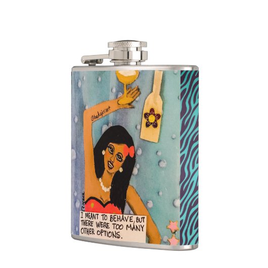 Flask-I bedoelde zich te gedragen Heupfles (Links)