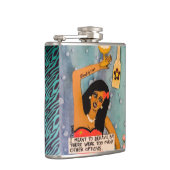 Flask-I bedoelde zich te gedragen Heupfles (Rechts)