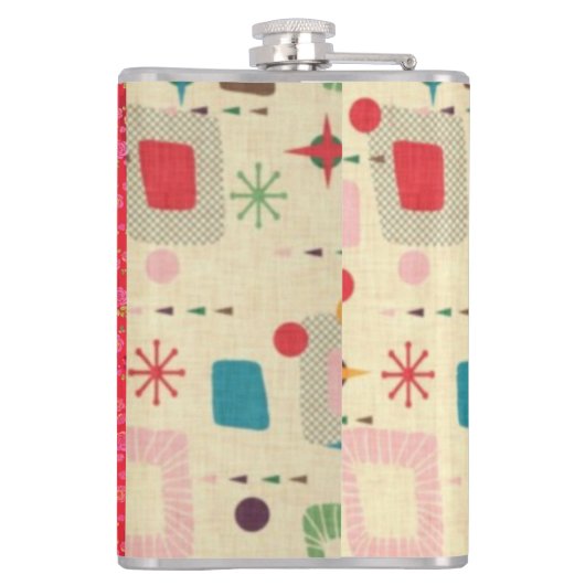 FLASK-Ik probeer allemaal aardig en lief te zijn,  Heupfles (Achterkant)