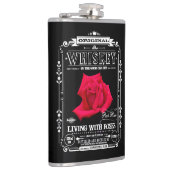 FLASK_Red Rose Heupfles (Rechts)