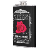 FLASK_Red Rose Heupfles (Links)