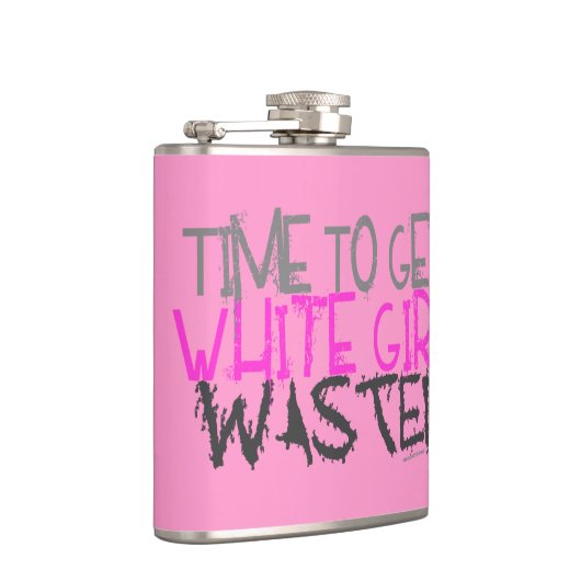 Flask van wit meisje heupfles (Rechts)