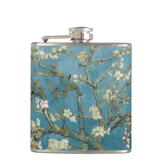 Flask Vincent van Gogh Almond Blossom Heupfles (Voorkant)