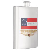 Flasque 12e cavalerie de Virginie (f10) (Droite)