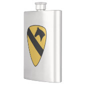 Flasque 1ère division de cavalerie Patch Patriotic (Gauche)