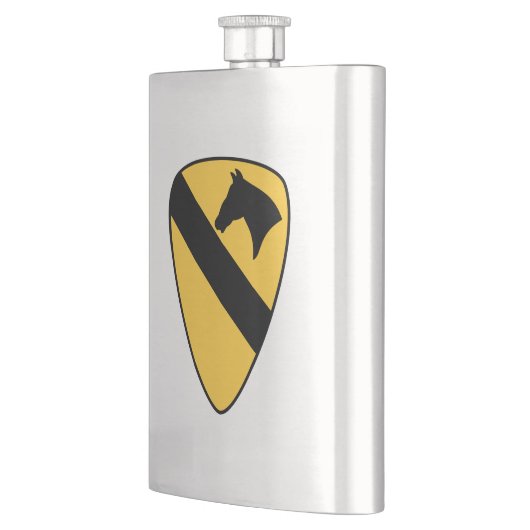 Flasque 1ère division de cavalerie Patch Patriotic (Gauche)