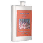 Flasque 250e anniversaire USA drapeaux patriotiques (Droite)