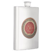 Flasque [400] Vegvisir - Viking Gold Magic Runic Compass (Droite)