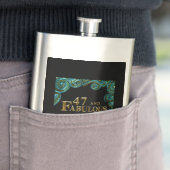 Flasque 47e anniversaire  (En situation)