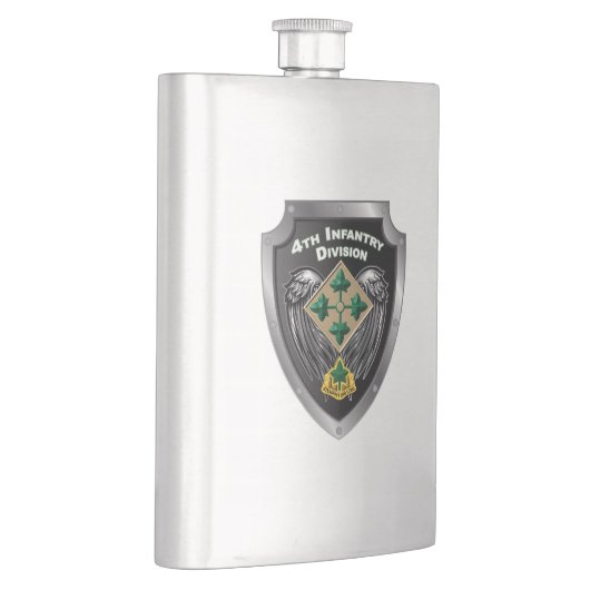 Flasque 4e division d'infanterie, " Steadfast and Loyal " (Droite)