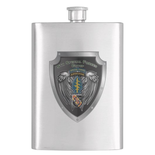 Flasque 5th Groupe des Forces Spéciales (Airborne) (devant)