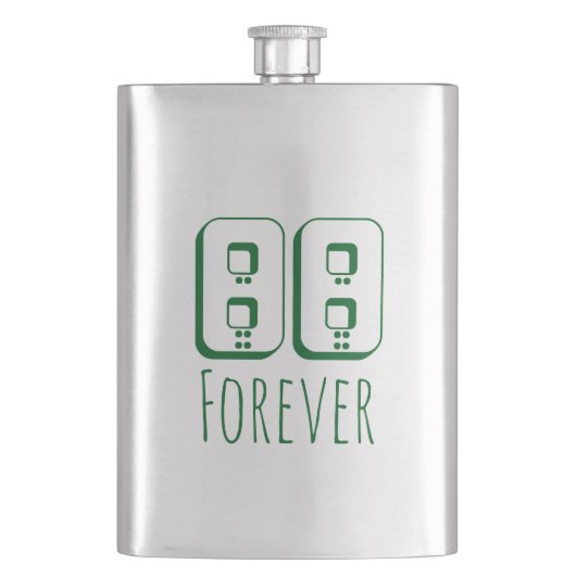 Flasque 88 Forever Classic Flask (devant)