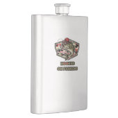 Flasque A fun and bold illustration of a cool bass (Droite)