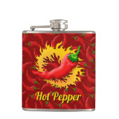 Flasque à poivre avec Flamme (Devant)