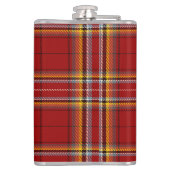 Flasque à tartan rouge et jaune (Dos)