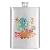 Flasque Accueil vers l'océan (devant)