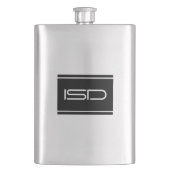 Flasque Acier Argent classique Lifestyle Fit Vintage (devant)