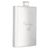 Flasque acier inoxydable (Droite)