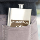 Flasque Adirondacks (En situation)