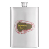 Flasque Adirondacks Escalade Carabiner (devant)