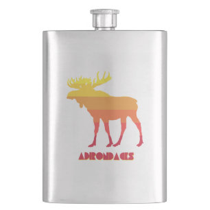 Flasque Adirondacks Moose
