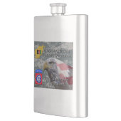 Flasque " Afghan Combat Veteran " - 82e division aéroporté (Gauche)