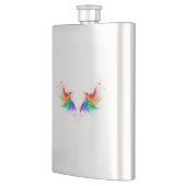 Flasque Ailes fluffy arc-en-ciel (Gauche)