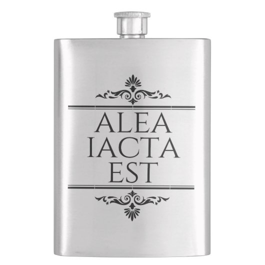 Flasque Alea Iacta Est (devant)