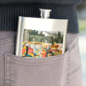 Flasque Alice à Wonderland (En situation)