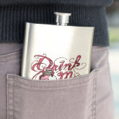 Flasque Alice au pays des merveilles "Buvez-moi" Classique (En situation)