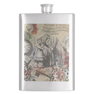 Flasque Alice au Pays des Merveilles Rideau Classique Art