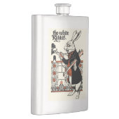 Flasque Alice Lapin Blanc Classique Wonderland (Droite)