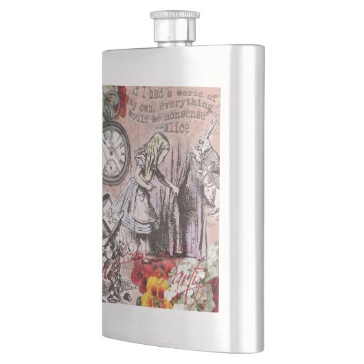 Flasque Alice rideau absurde merveilleuse (Gauche)