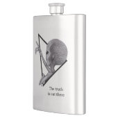 Flasque Alien gris, la vérité est là (Gauche)