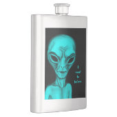 Flasque Alien, je veux croire (Droite)