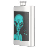Flasque Alien, je veux croire (Gauche)
